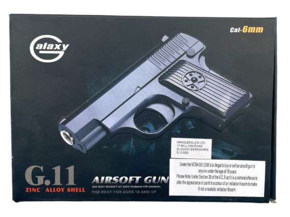 Galaxy G11 Spring Metal Pistol (G11) - Image 6