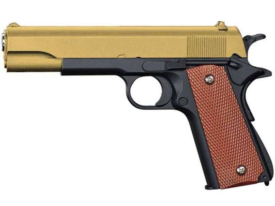 Galaxy G13 1911 Full Metal Spring Pistol (G13 - Gold) - Image 2