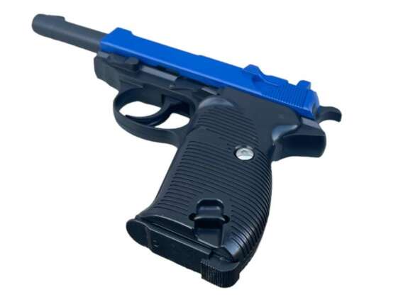 Galaxy G21 Spring Metal Pistol (G21 - Blue) - Image 4