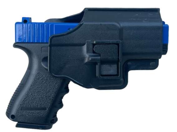 Galaxy G15H Metal Pistol with Holster (Blue) - Image 2