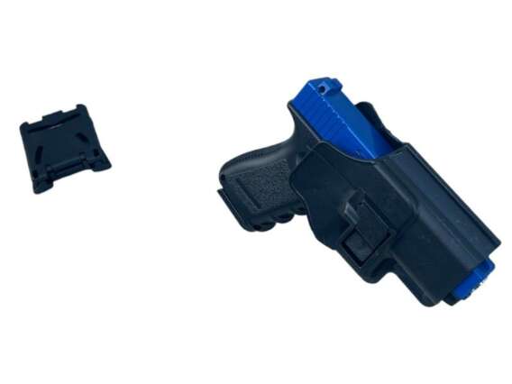 Galaxy G15H Metal Pistol with Holster (Blue) - Image 3