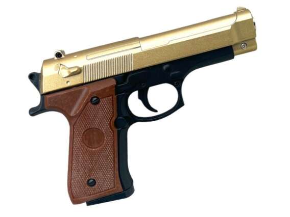 Galaxy G22 Full Metal Spring Pistol (Gold - G22) - Image 2