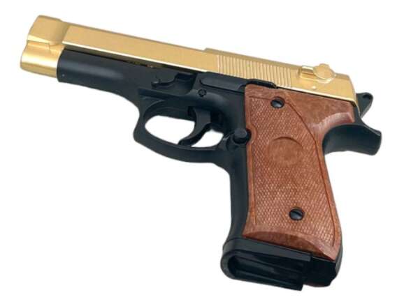 Galaxy G22 Full Metal Spring Pistol (Gold - G22) - Image 4