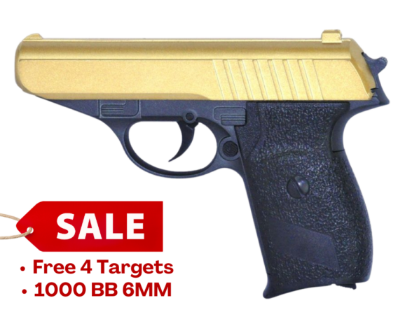 Galaxy G3 Full Metal Spring Pistol (G3-GOLD)