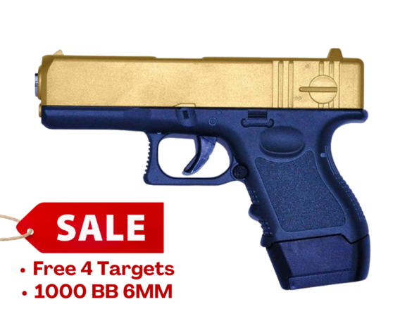 Galaxy G16 Full Metal Spring Pistol (G16-GOLD)