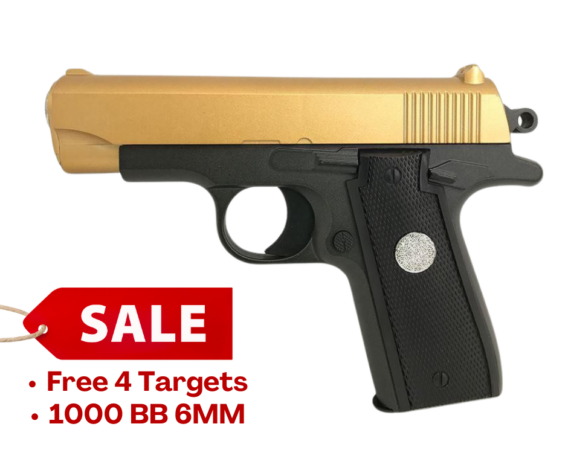 Galaxy G2 Spring Metal Pistol (G2 - Gold)