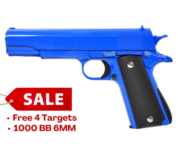 Galaxy G13 1911 Full Metal Spring Pistol (G13 - Blue)