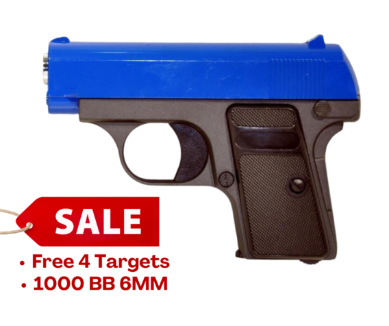 Galaxy G1 Spring Metal Pistol (G1 - Blue)