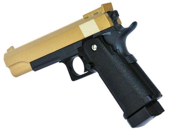 Galaxy G6 5.1 Full Metal Spring Pistol (G6-GOLD) - Image 2