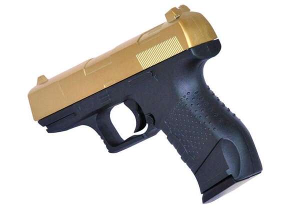 Galaxy G19 Full Metal Spring Pistol (G19-GOLD) - Image 2