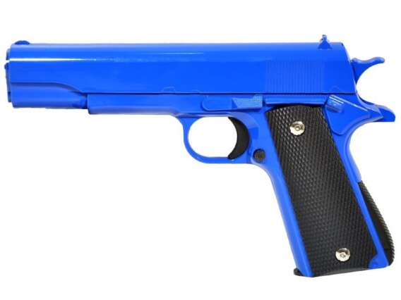 Galaxy G13 1911 Full Metal Spring Pistol (G13 - Blue) - Image 2