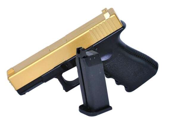 Galaxy G15 Full Metal Spring Pistol (G15-GOLD) - Image 6