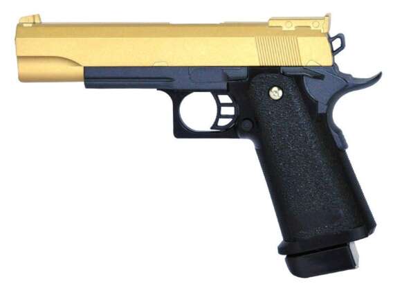 Galaxy G6 5.1 Full Metal Spring Pistol (G6-GOLD) - Image 4