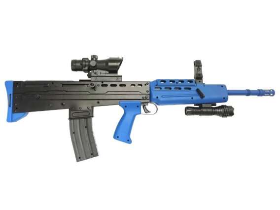 Vigor L85A2 Spring Rifle with Torch and Red Dot Sight (Blue - L85A2) - Image 2