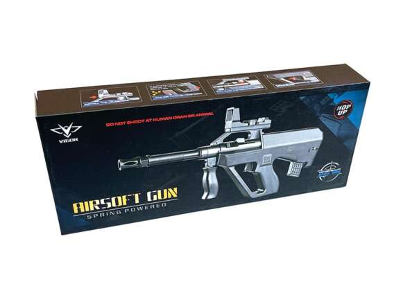 Vigor AUG Spring Action Rifle (2:3 Scale - Two Tone Blue - 8911A) - Image 6