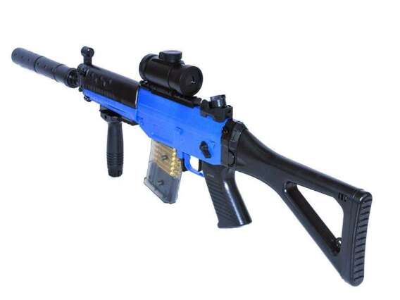 Double Eagle 555 AEG Rifle (M82 - Blue) - Image 3