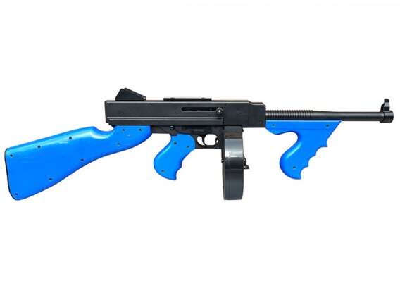 Vigor M1A1 Spring Action Rifle (Drum Magazine - Two Tone Blue - 8903) - Image 2