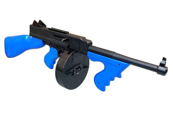 Vigor M1A1 Spring Action Rifle (Drum Magazine - Two Tone Blue - 8903) - Image 3